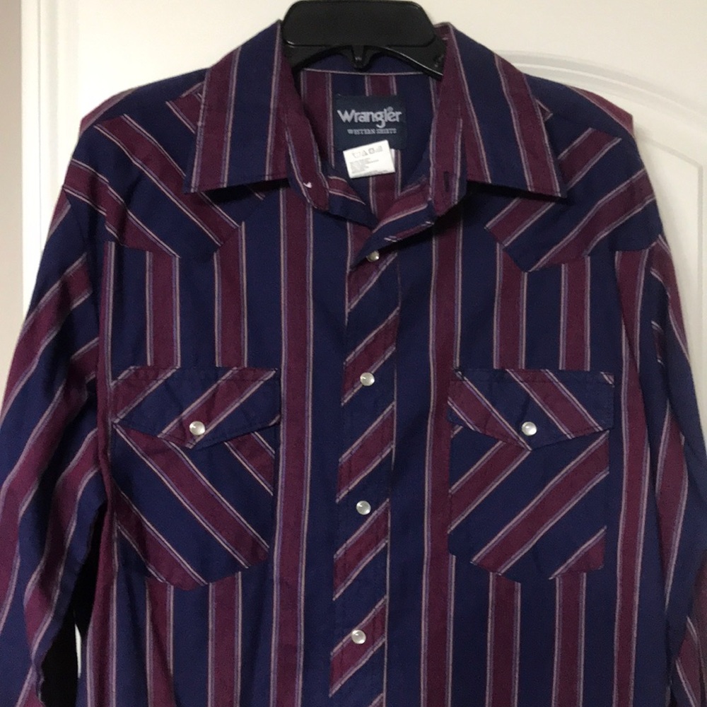 Vintage pearl snap shirt